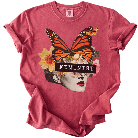 Feminist Butterfly Tee