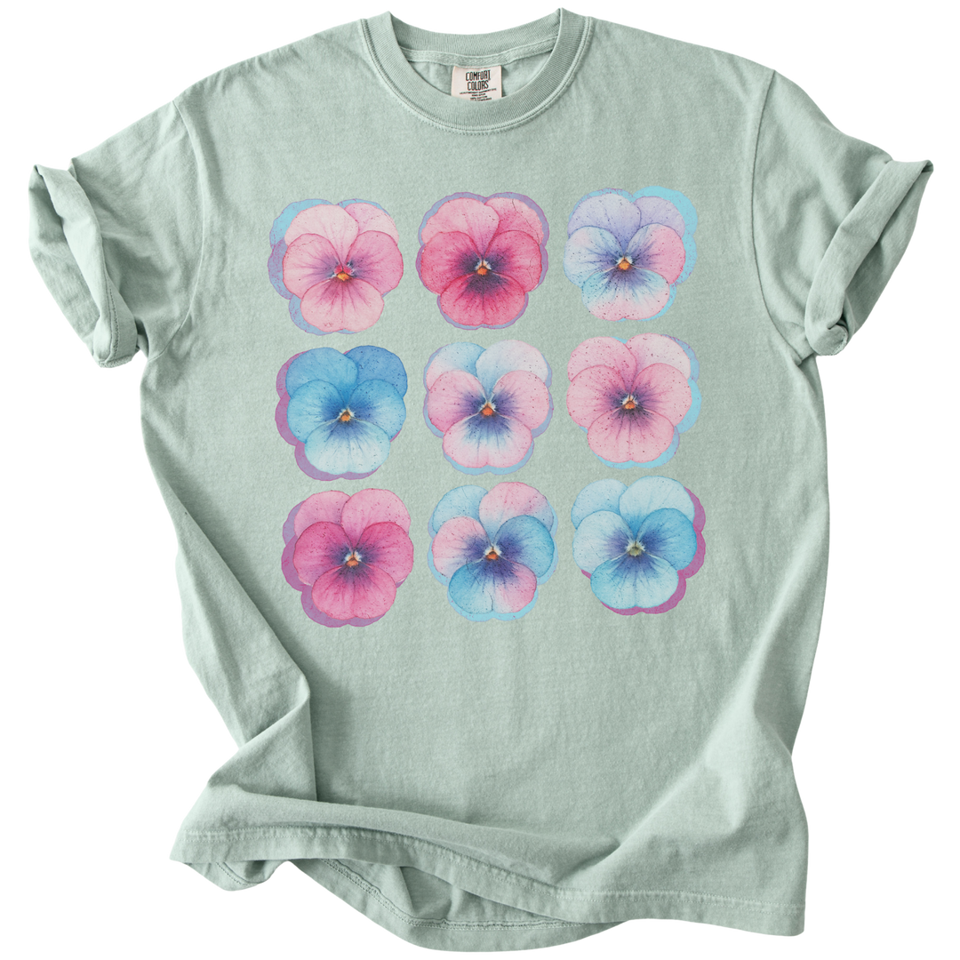 Trans Pride Pansies Tee