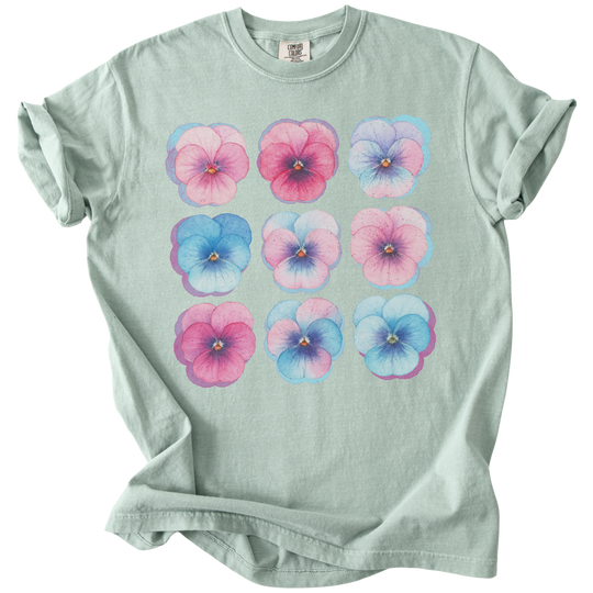 Trans Pride Pansies Tee