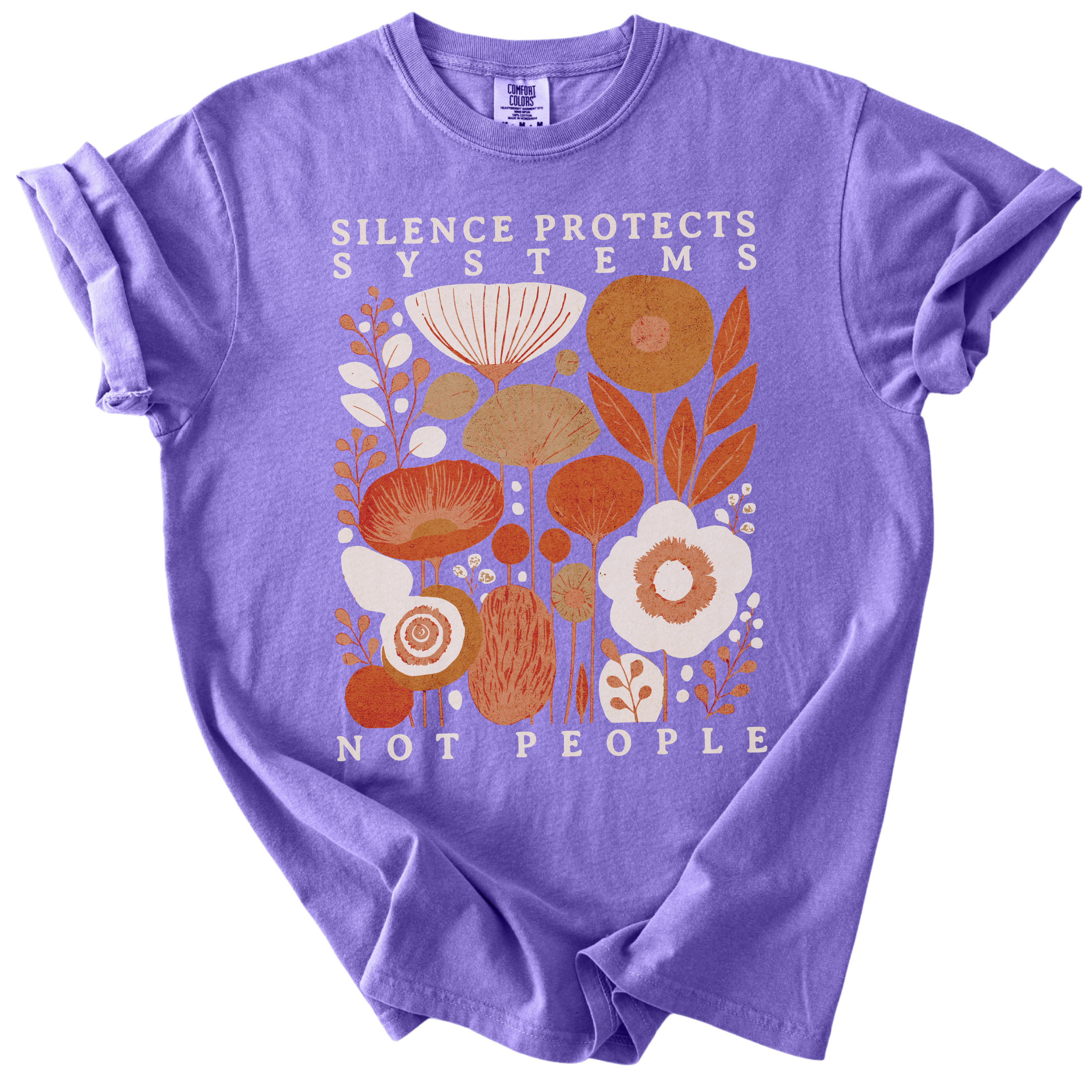Silence Protects Systems Not People Tee