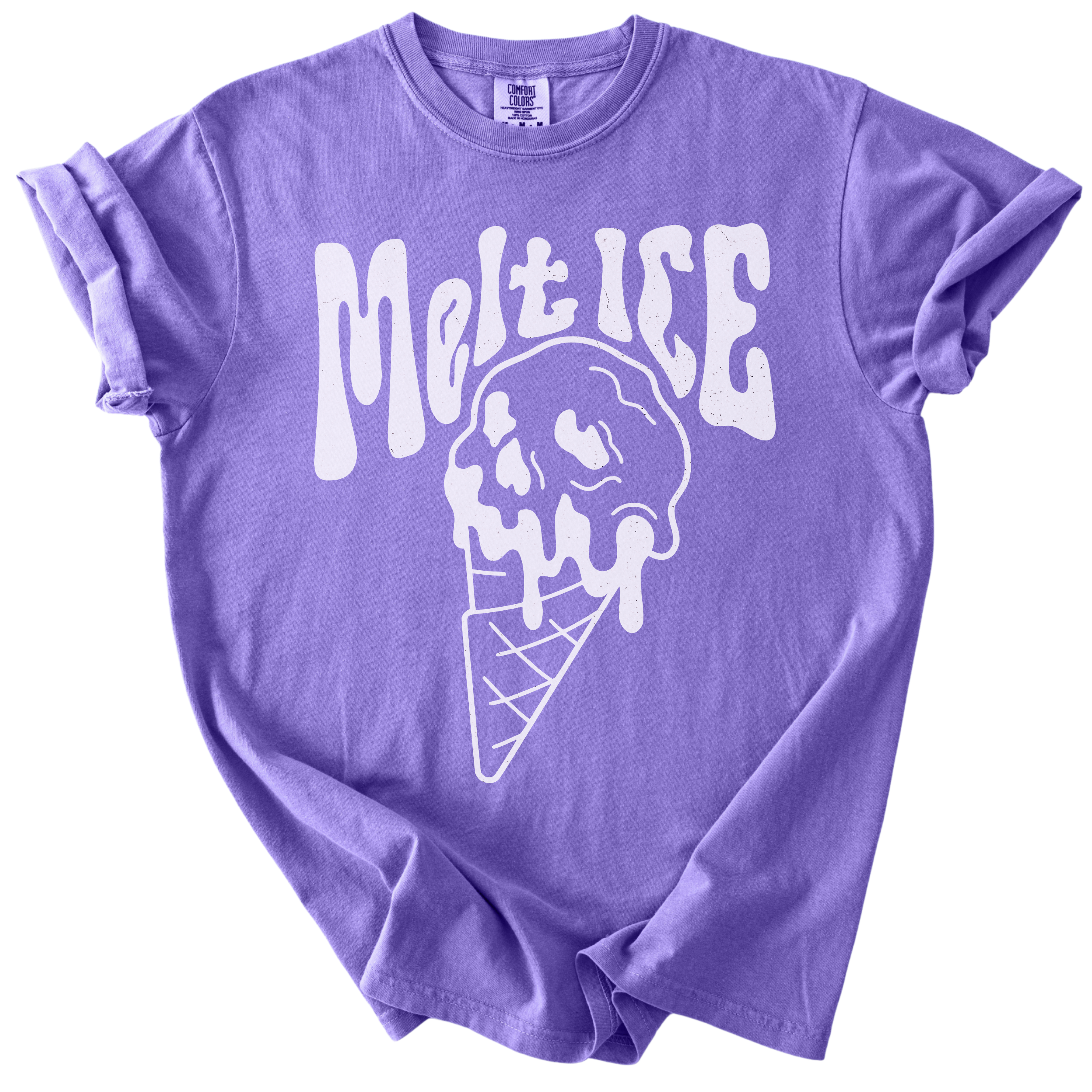 Melt Ice Ice Cream Skull Tee