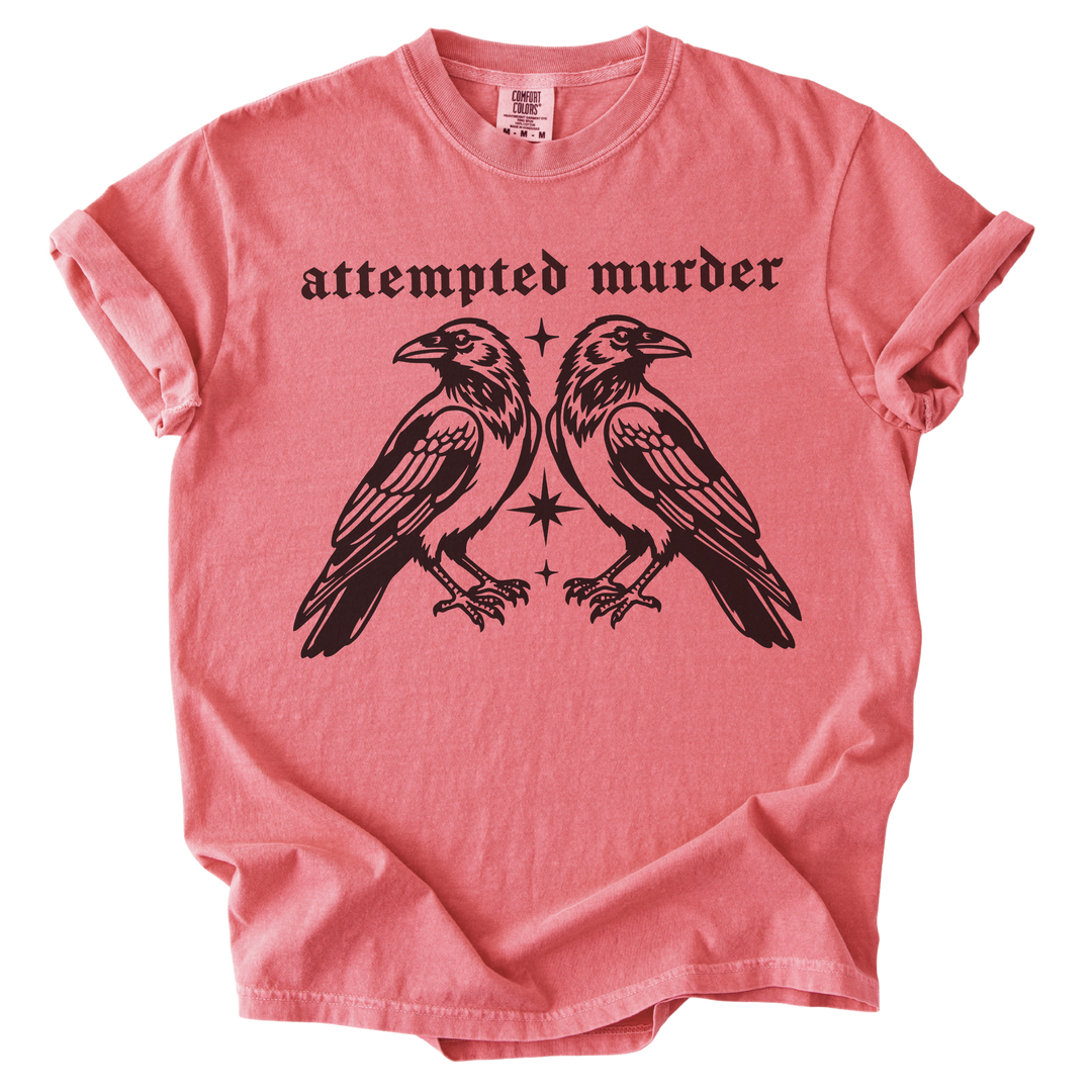 Attempted Murder Crows Tee