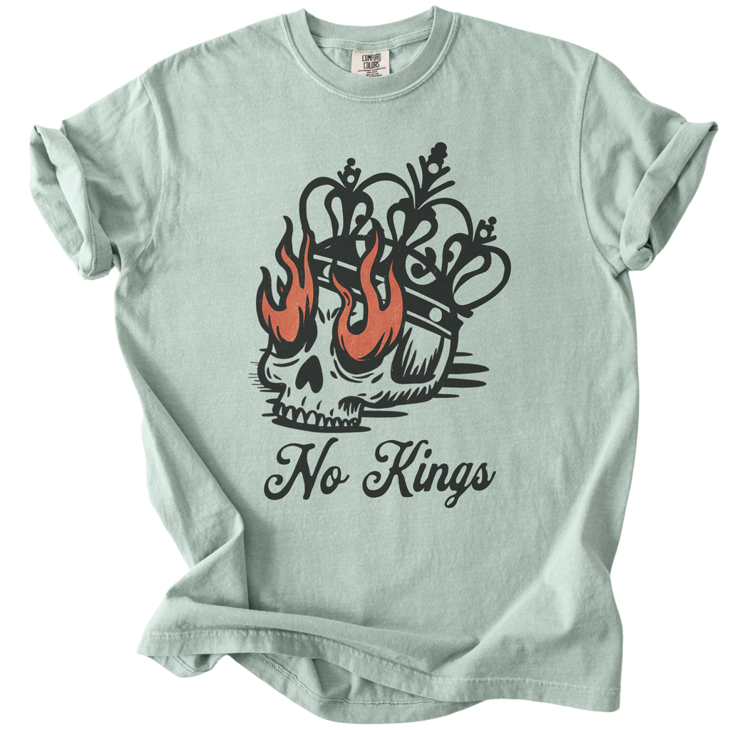 No Kings Skull Tee