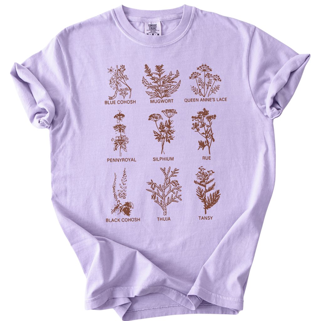 Subtle Pro Choice Abortion Herbs Tee