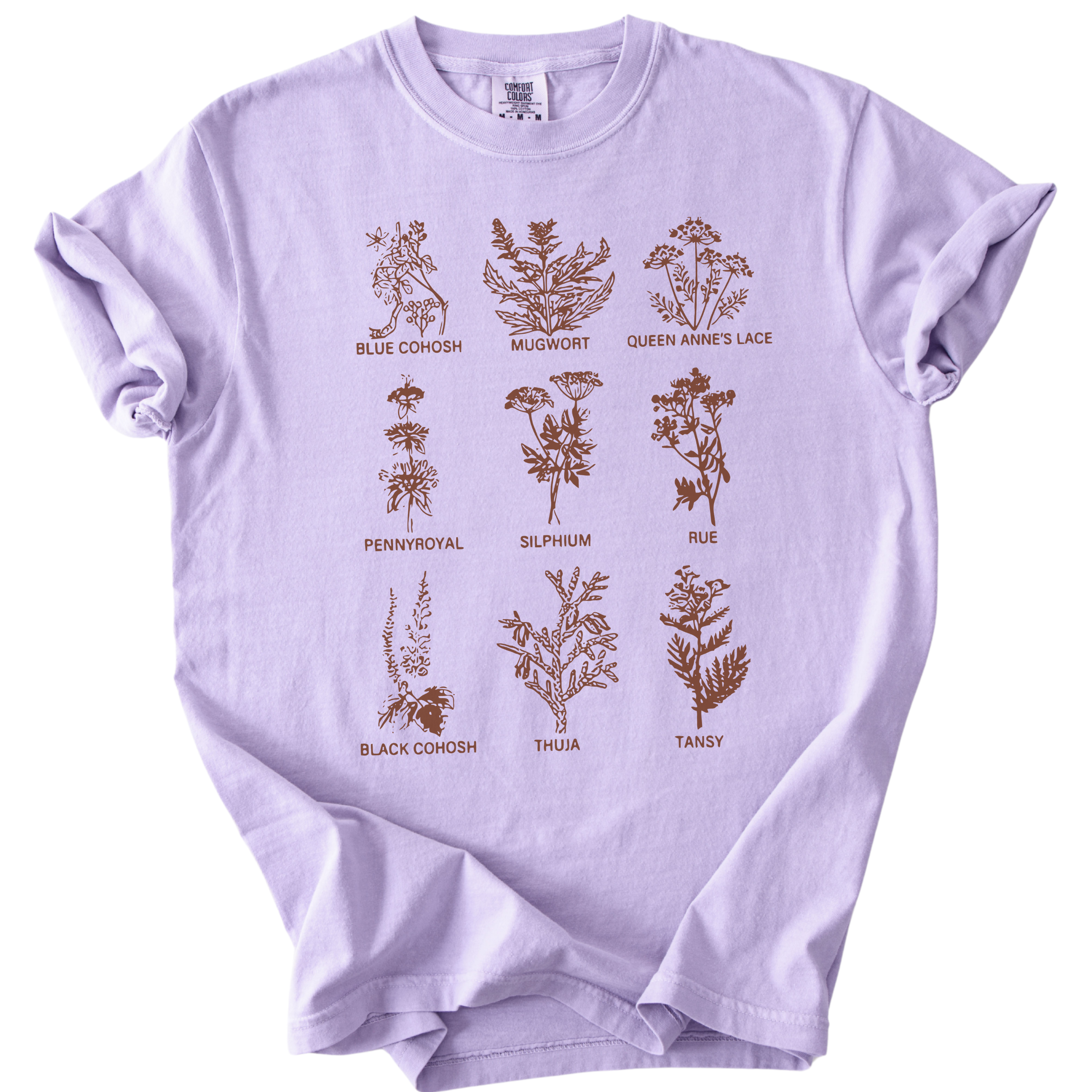 Subtle Pro Choice Abortion Herbs Tee