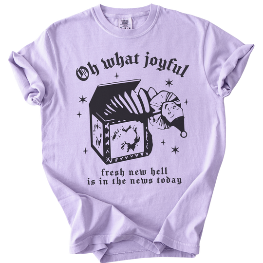 Oh What Joyful Fresh New Hell News Tee