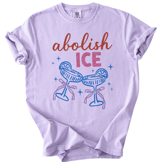Abolish ICE Champagne Toast Tee
