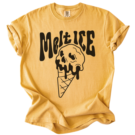Melt Ice Ice Cream Skull Tee