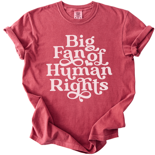 Big Fan of Human Rights Tee