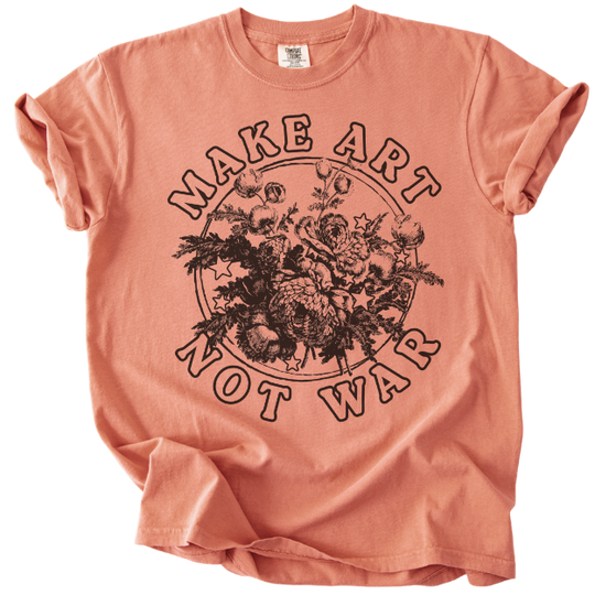 Make Art Not War Tee
