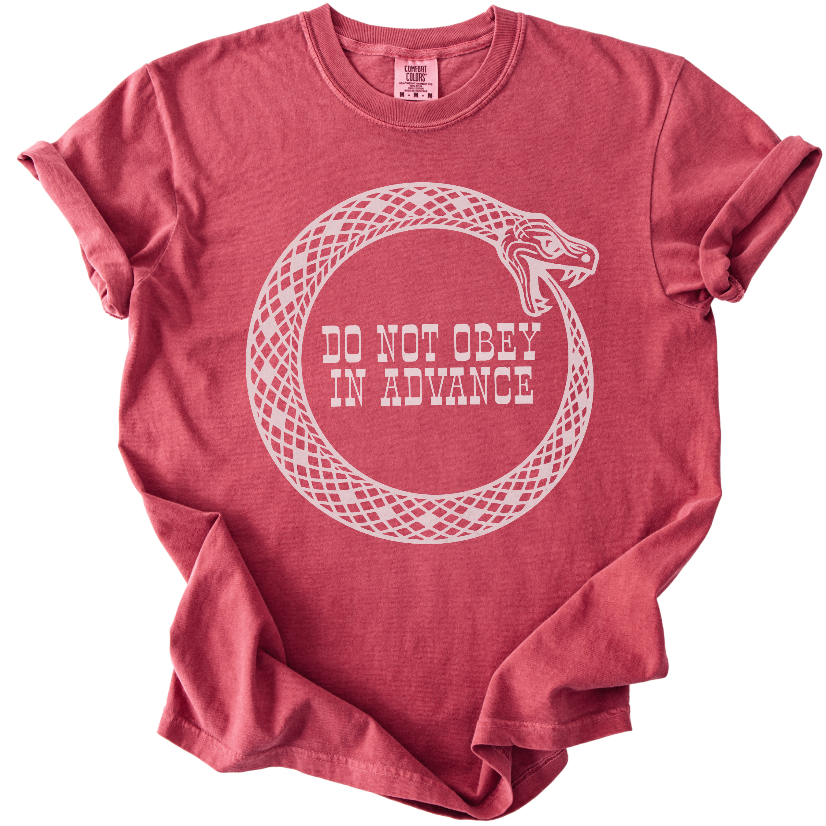 Do Not Obey in Advance Snake Tee