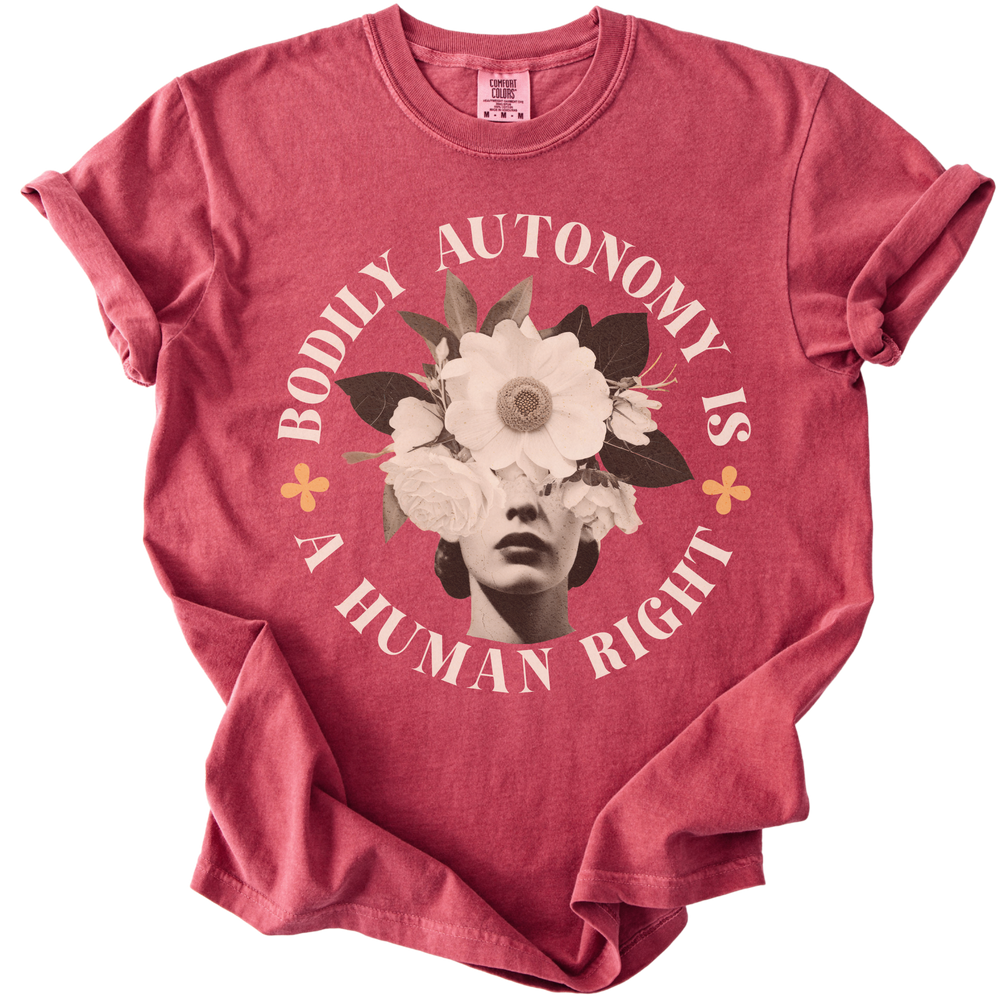 Bodily Autonomy is a Human Right Collage Tee