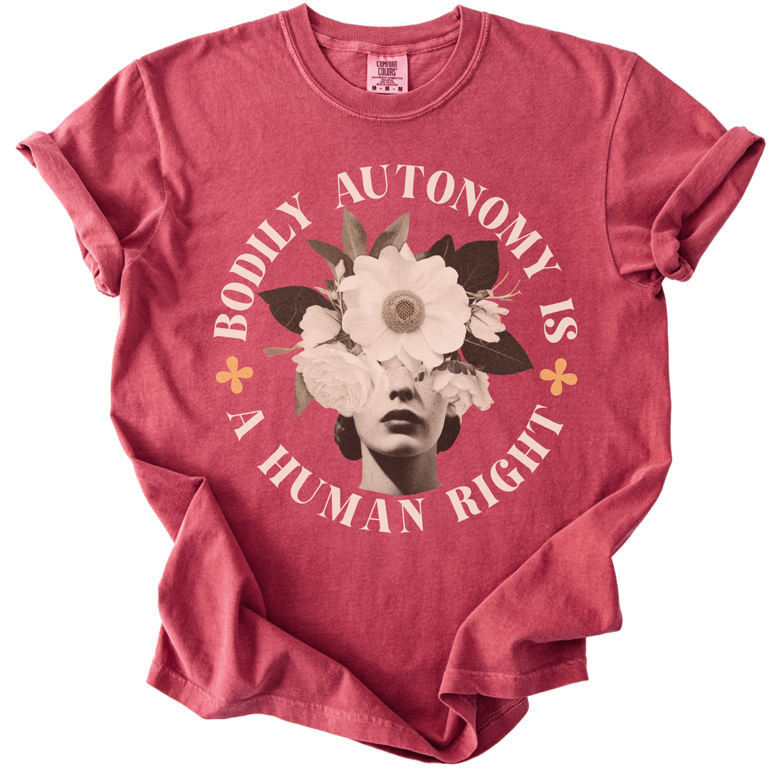 Bodily Autonomy is a Human Right Collage Tee