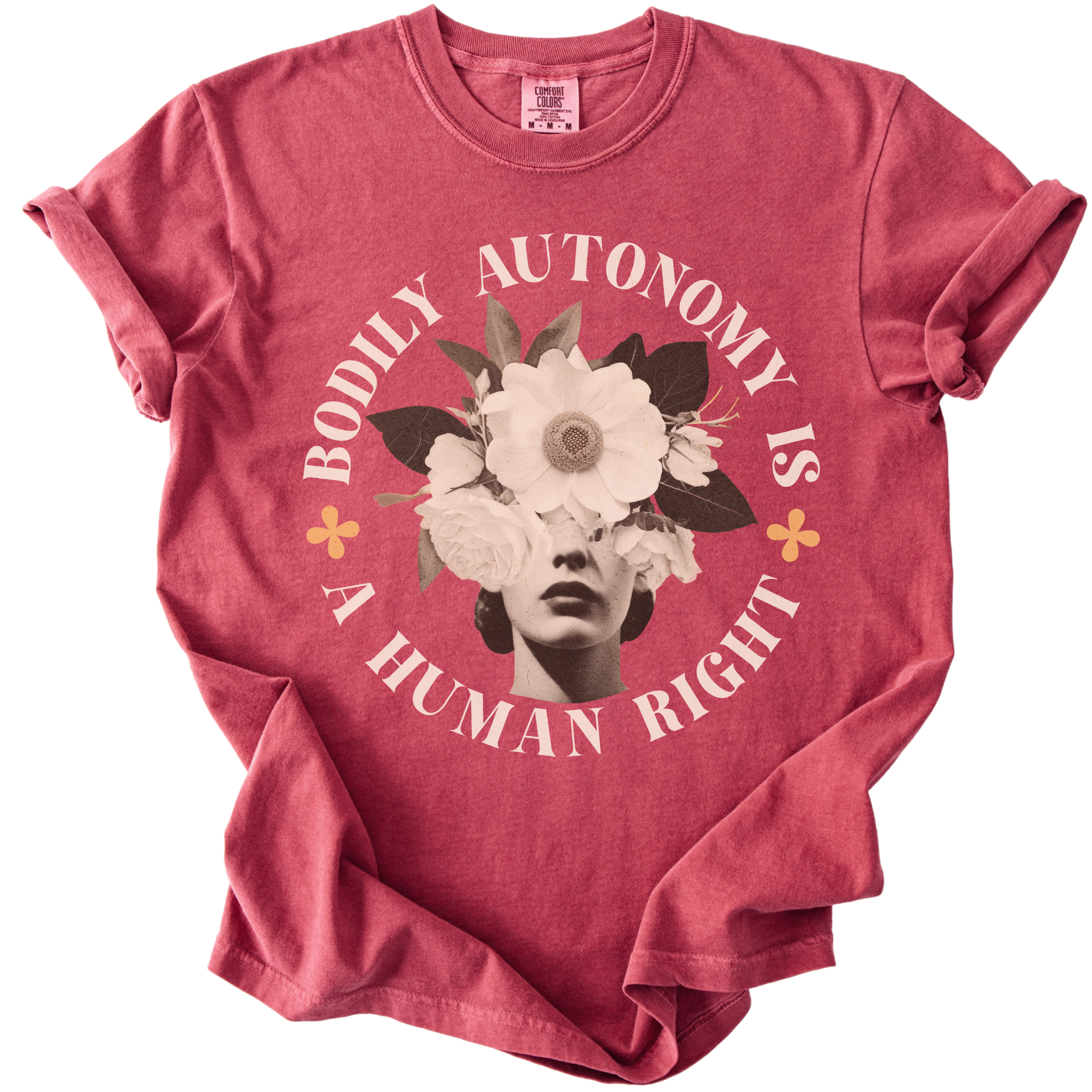 Bodily Autonomy is a Human Right Collage Tee