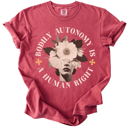 Bodily Autonomy is a Human Right Collage Tee