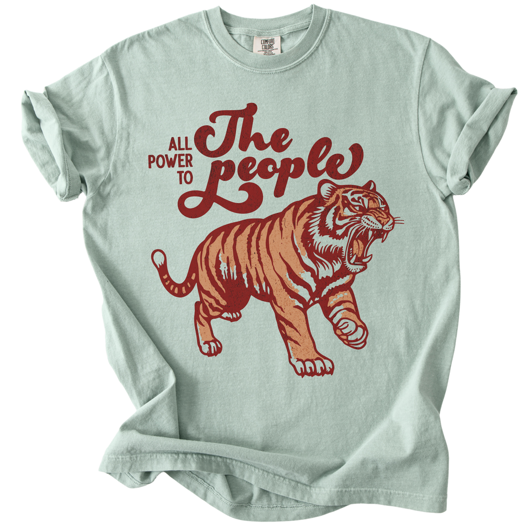 All Power to The People Tiger Tee