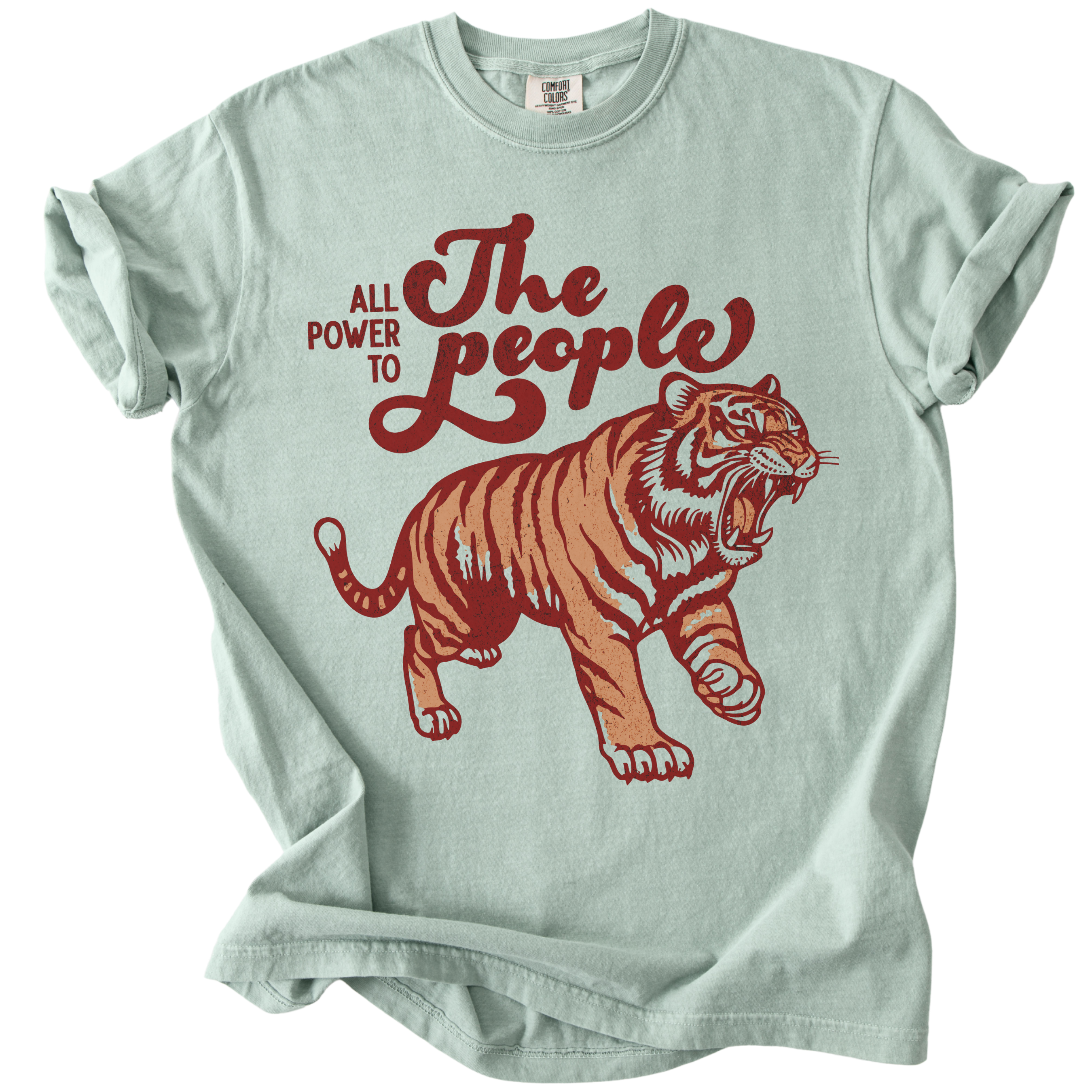 All Power to The People Tiger Tee