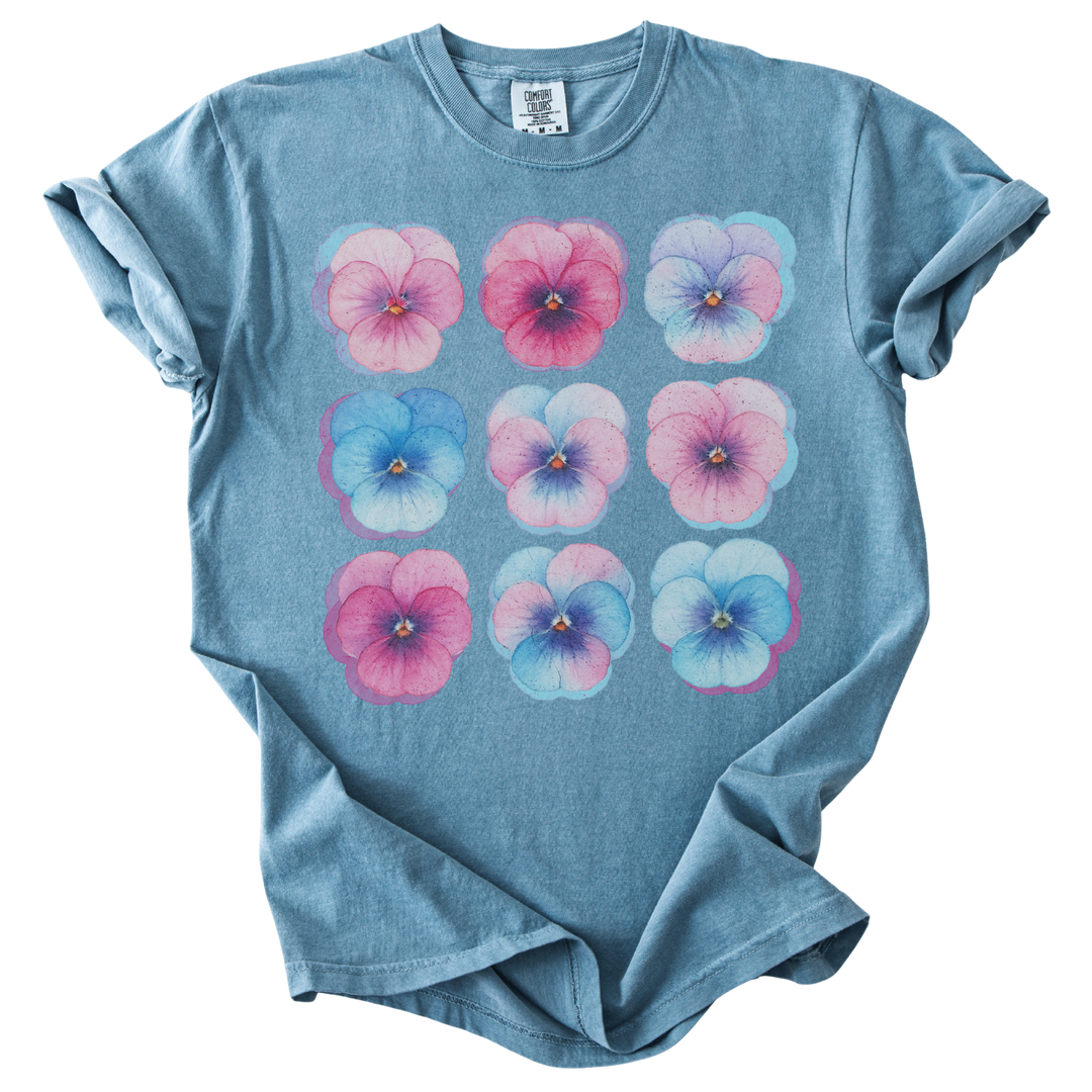 Trans Pride Pansies Tee