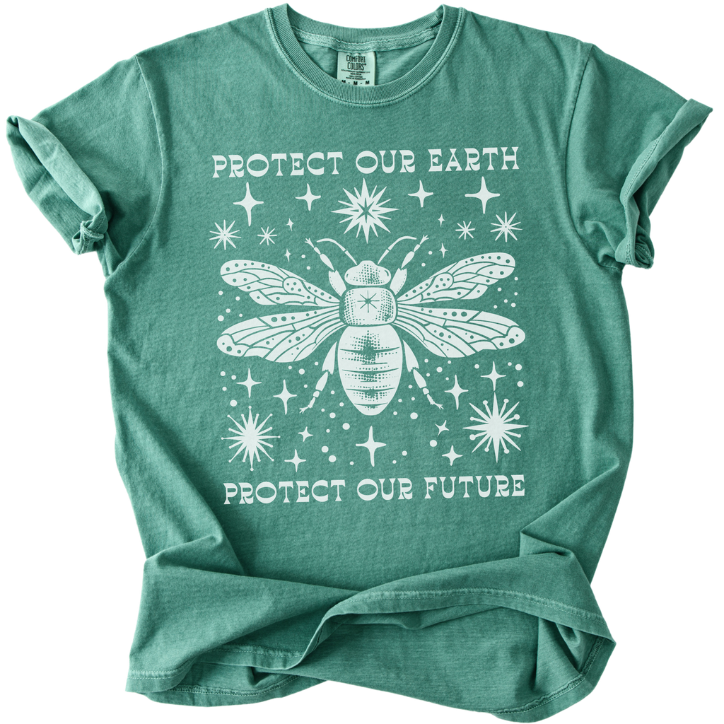 Protect Our Earth Protect Our Future Bee Tee