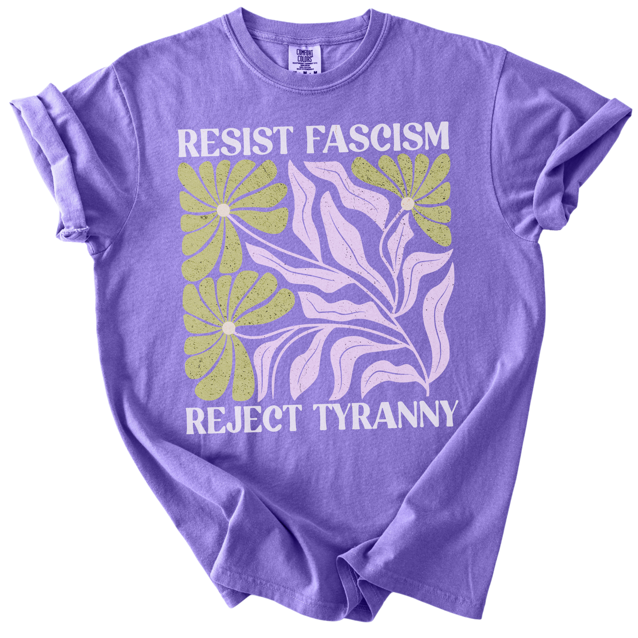 Resist Fascism Reject Tyrany Tee