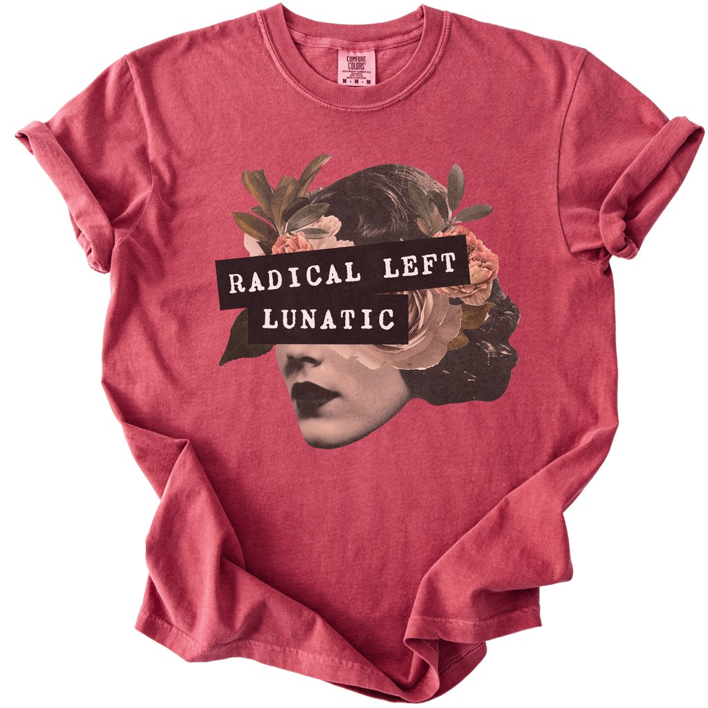 Radical Left Lunatic Collage Tee