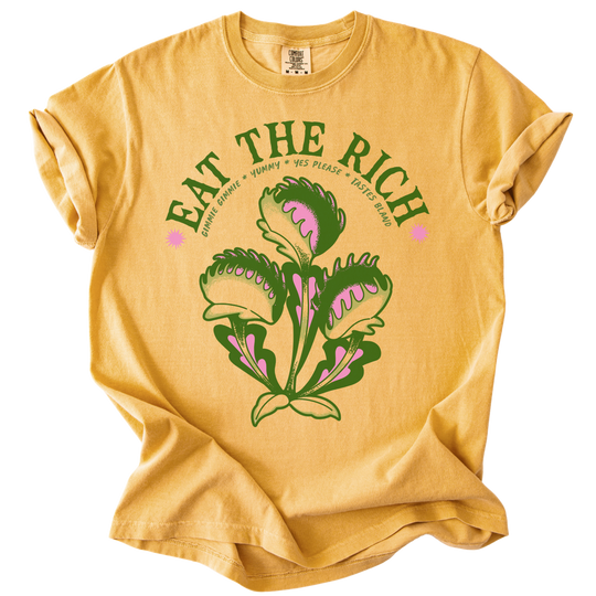 Eat The Rich Venus Fly Trap Tee