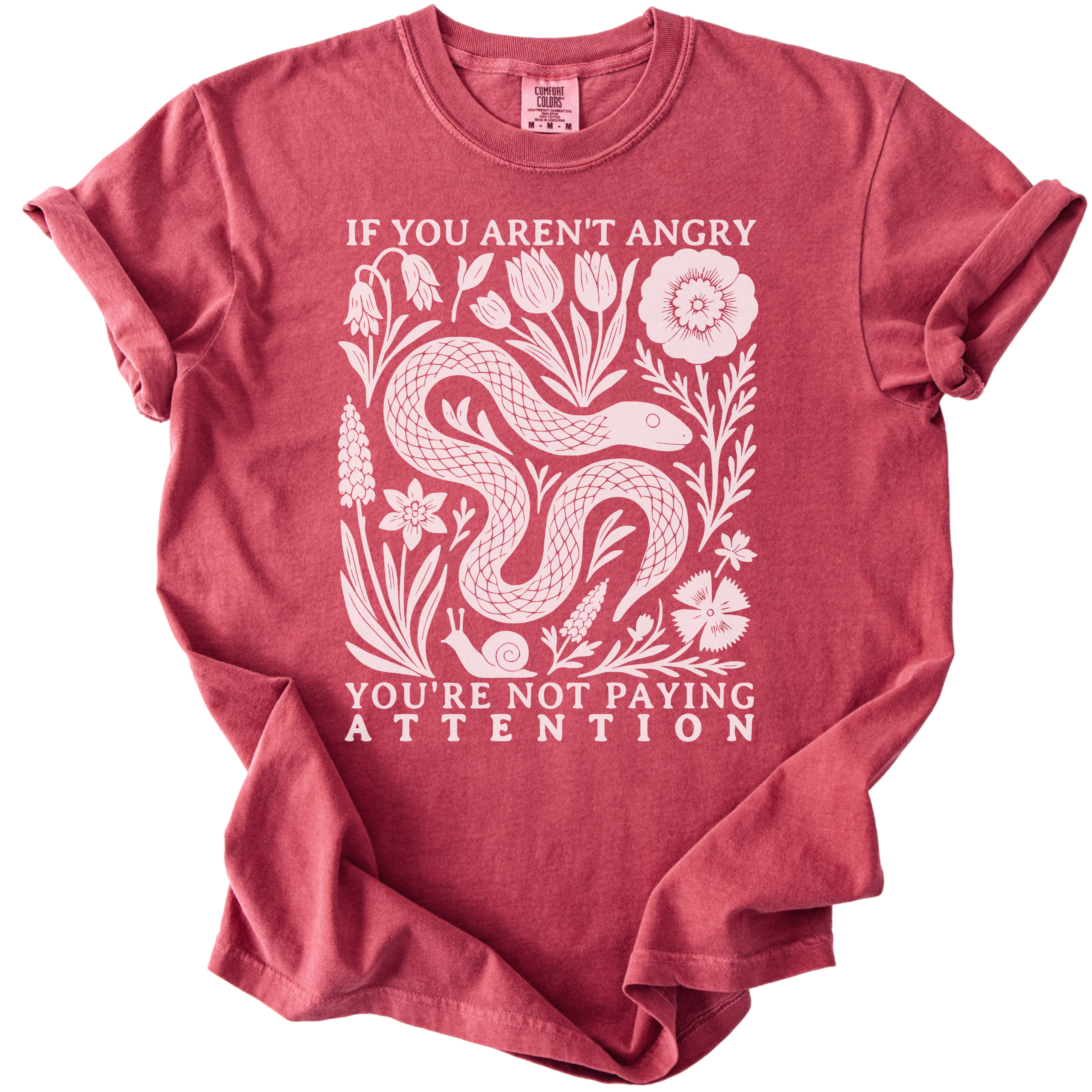 If You Aren't Angry You're Not Paying Attention Tee