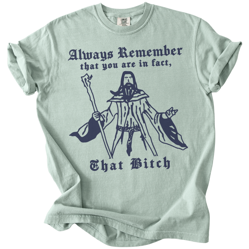 Always Remember You Are In Fact That Bitch Tee