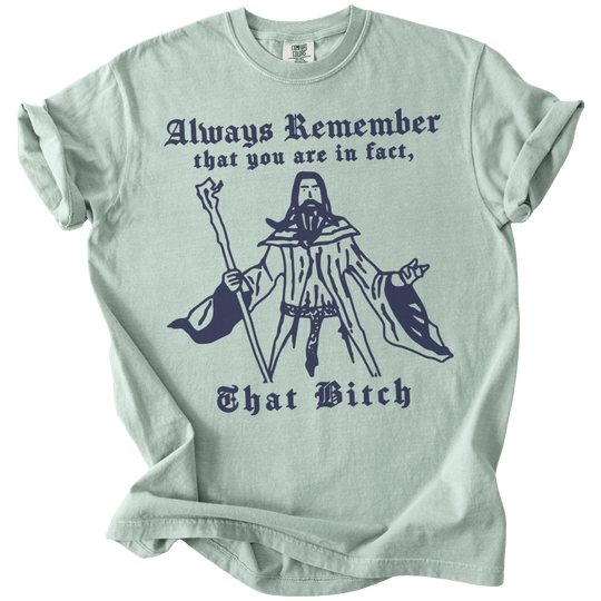 Always Remember You Are In Fact That Bitch Tee