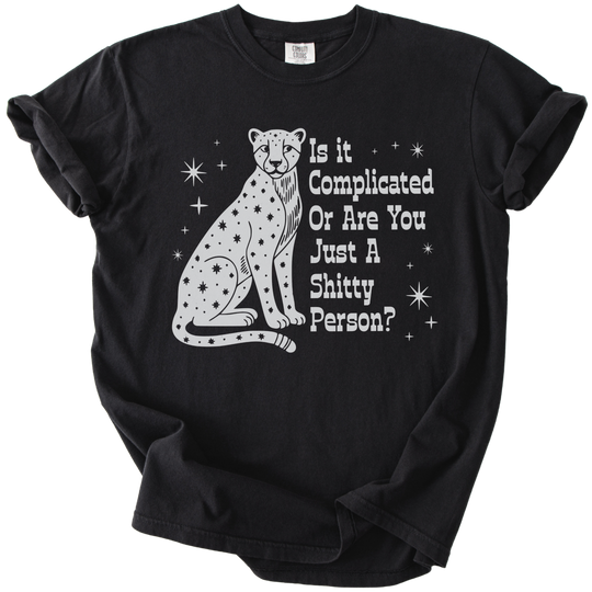 Is it Complicated or Are You Just a Shitty Person? Tee
