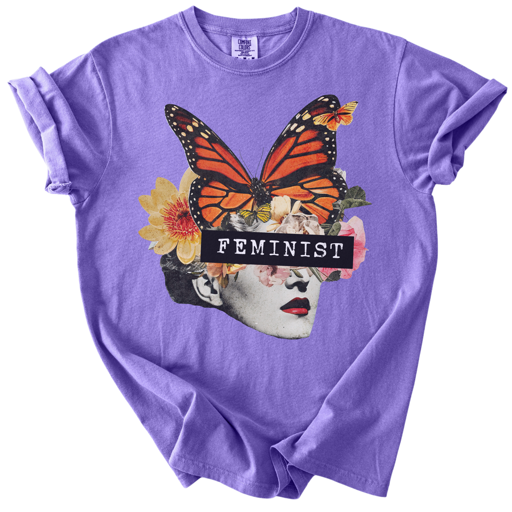 Feminist Butterfly Tee