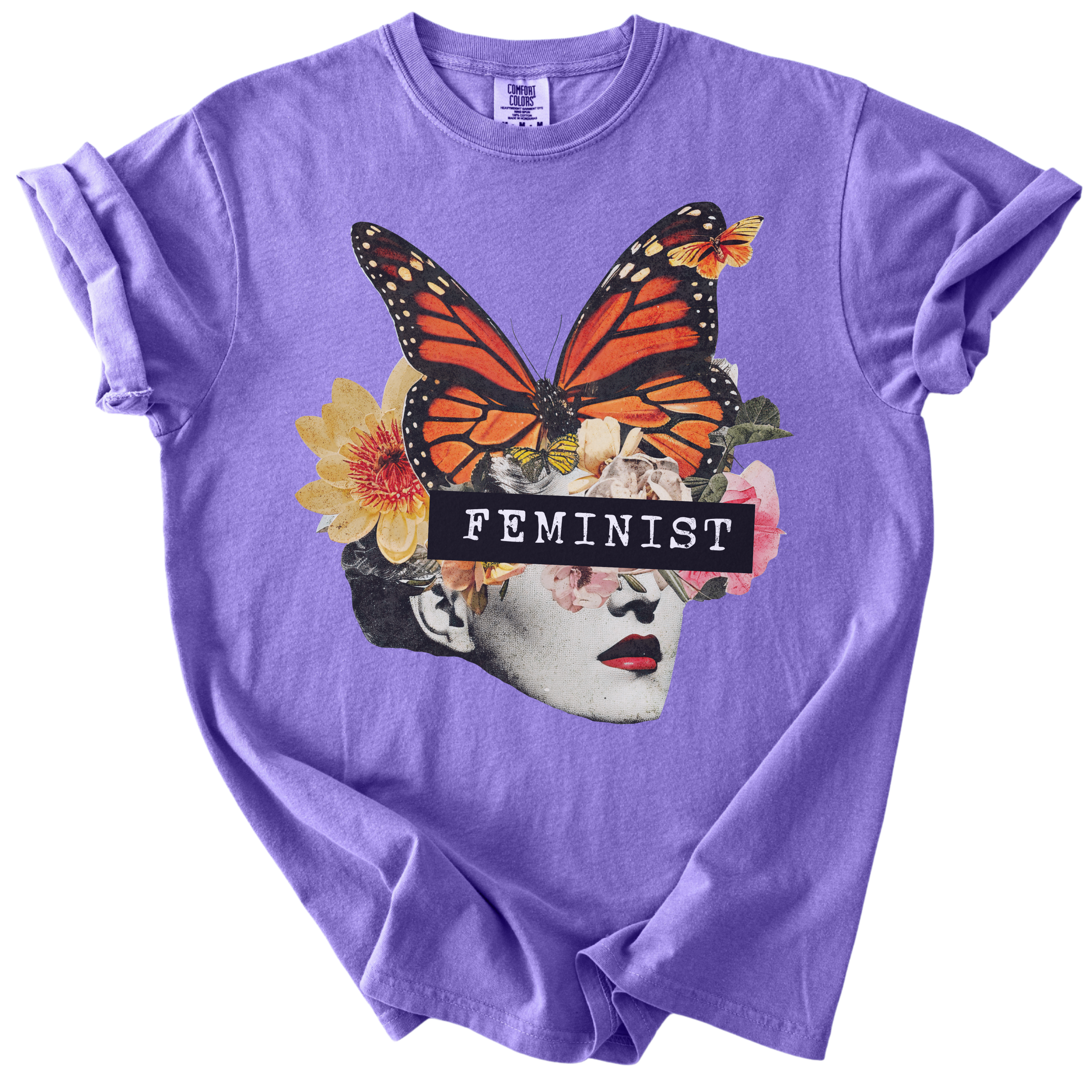 Feminist Butterfly Tee