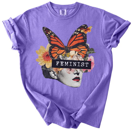 Feminist Butterfly Tee