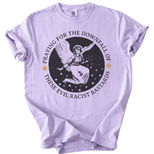 Praying for The Downfall Angel Tee