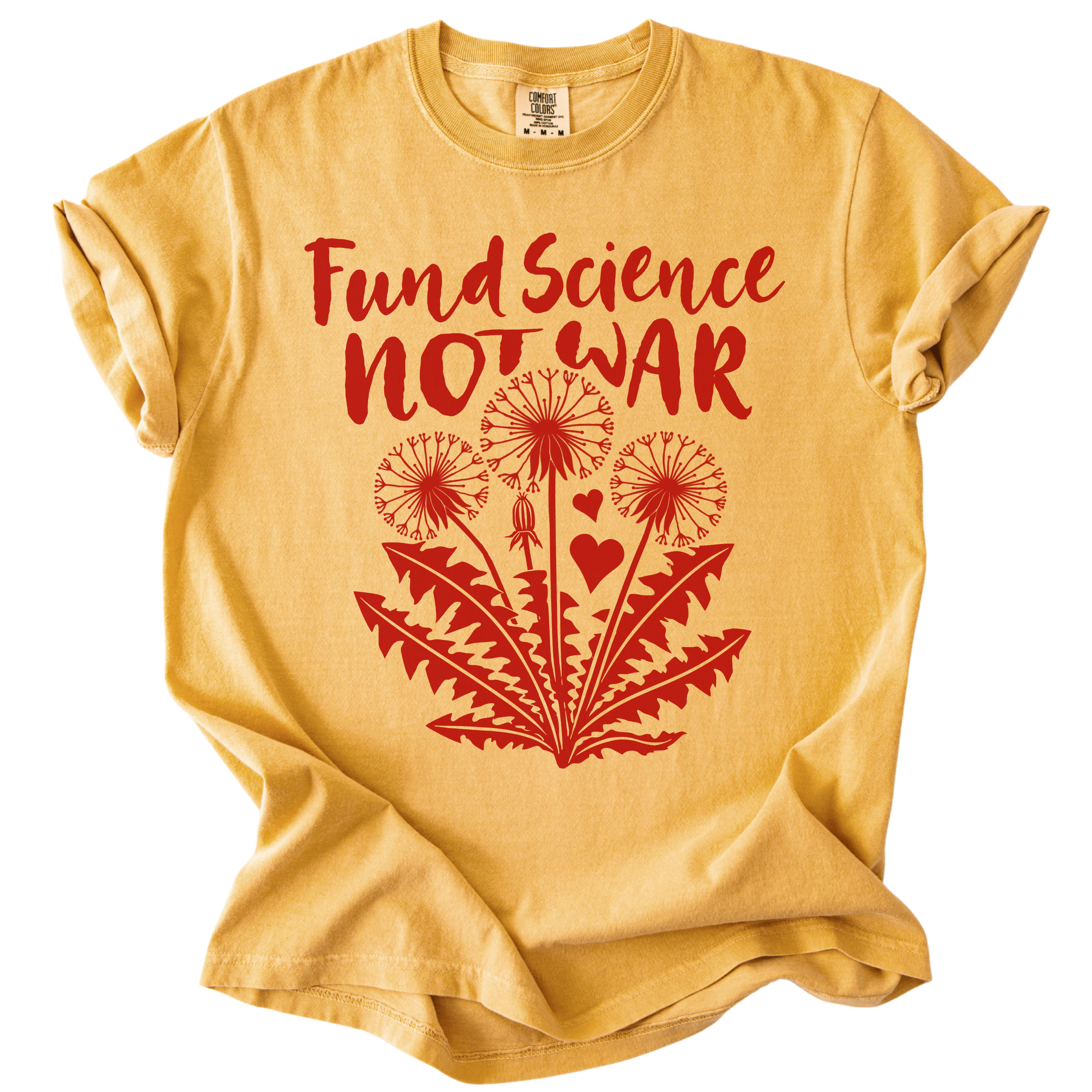 Fund Science Not War Tee