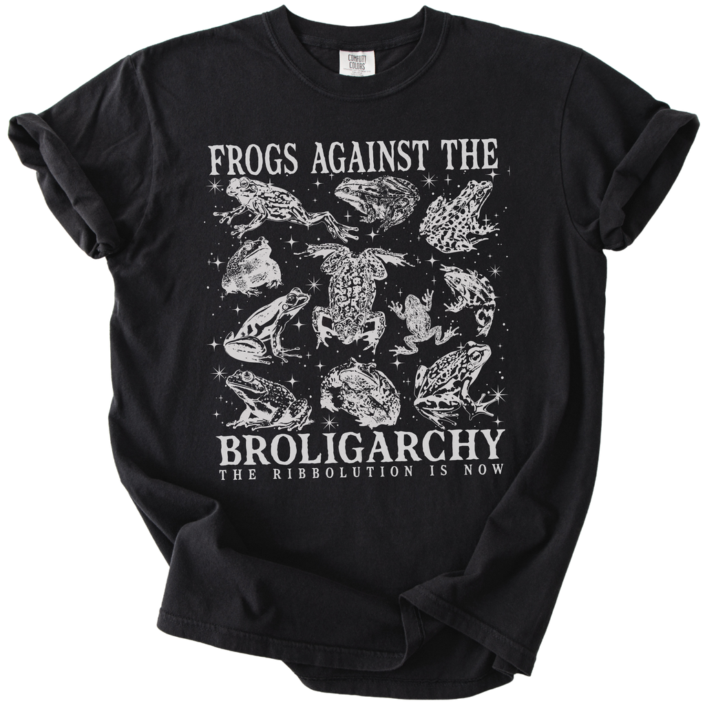 Frogs Against The Broligarchy Tee