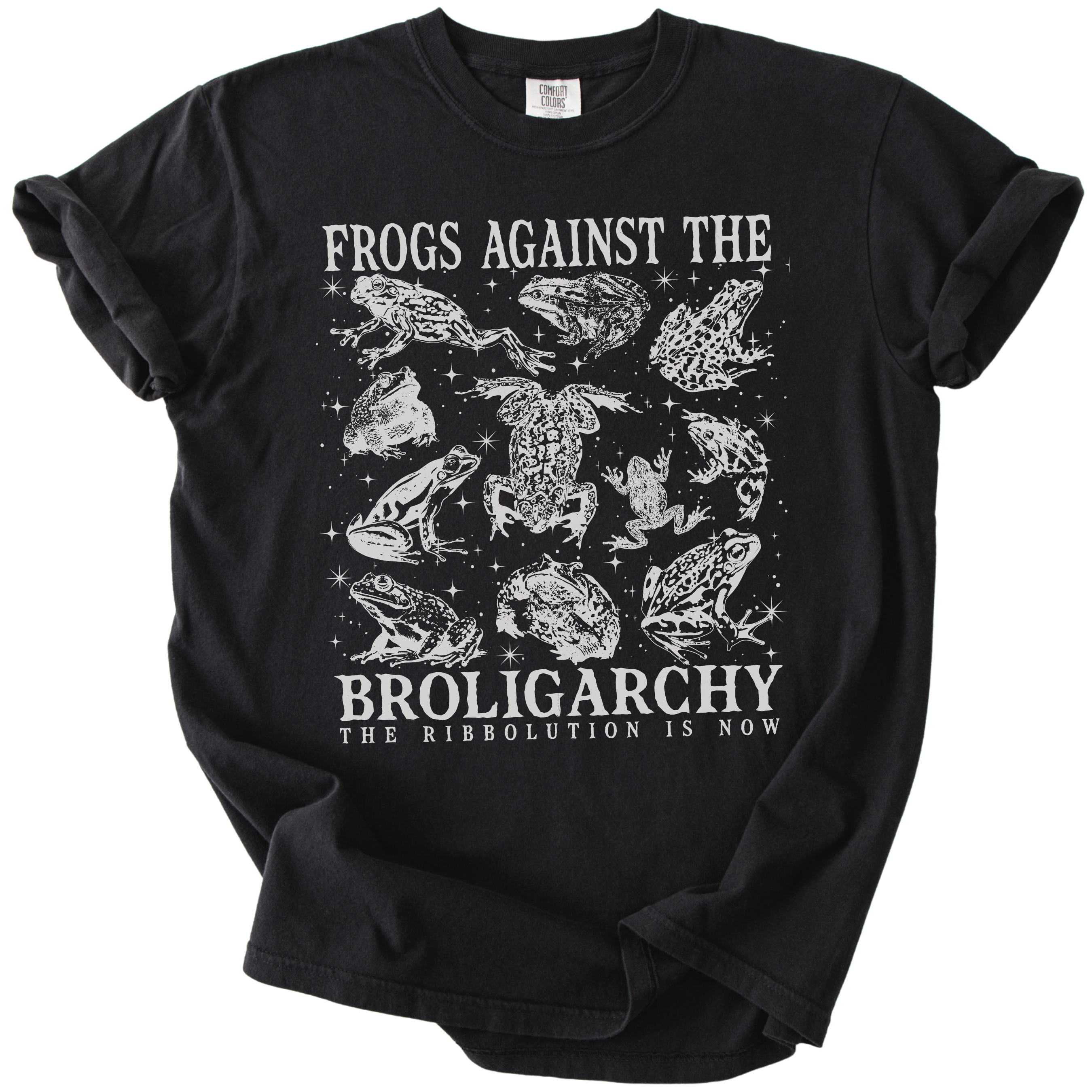 Frogs Against The Broligarchy Tee