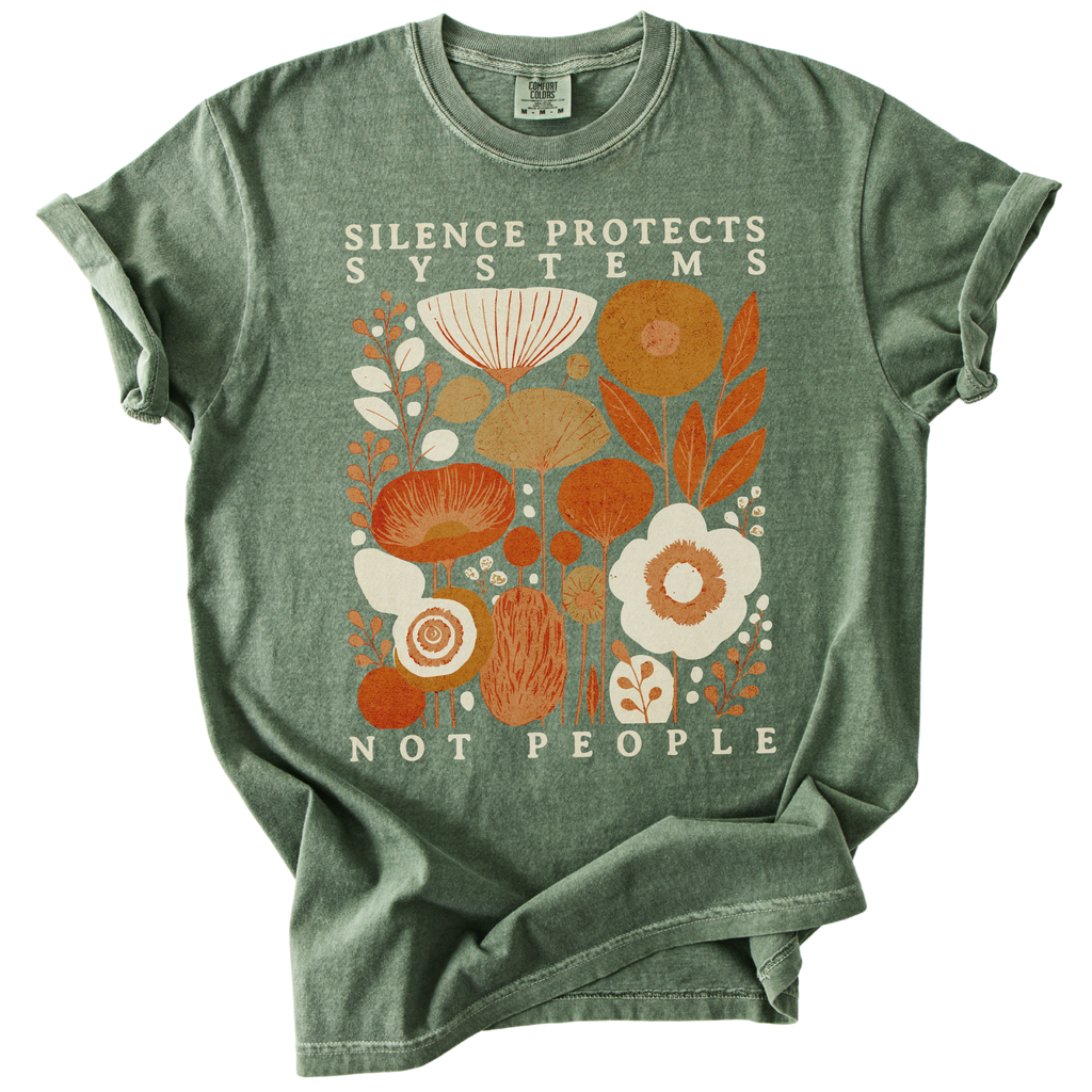 Silence Protects Systems Not People Tee