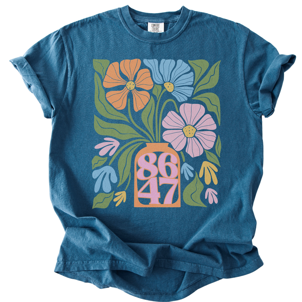 86 47 Pastel Floral Tee