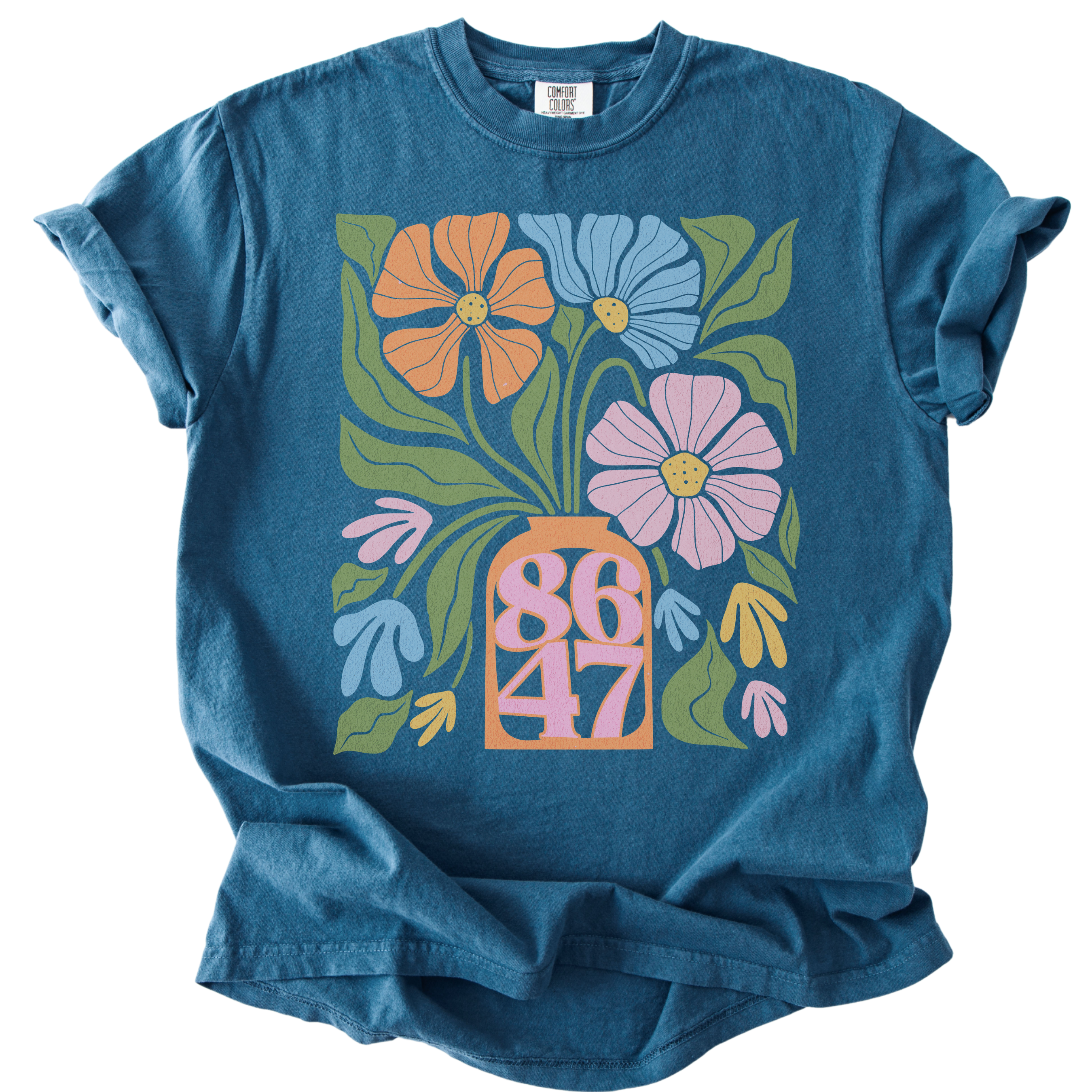 86 47 Pastel Floral Tee