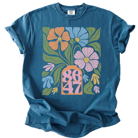 86 47 Pastel Floral Tee