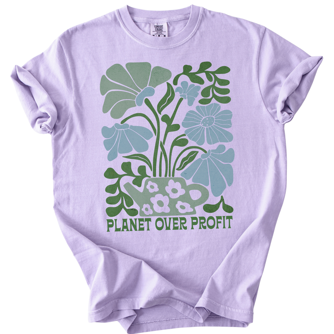 Planet Over Profits Boho Tee
