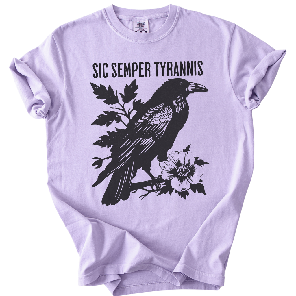 Sic Semper Tyrannis Raven Tee