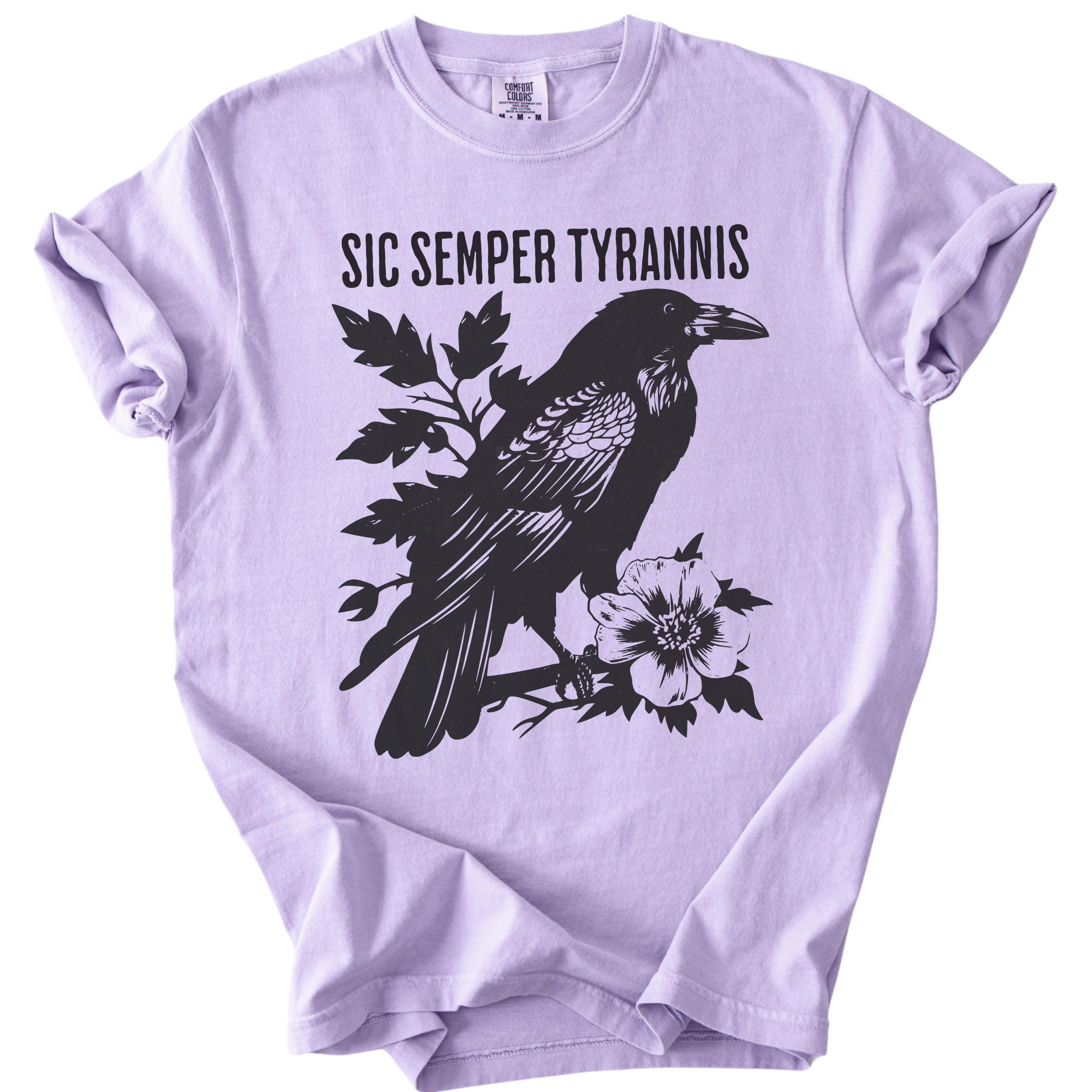 Sic Semper Tyrannis Raven Tee