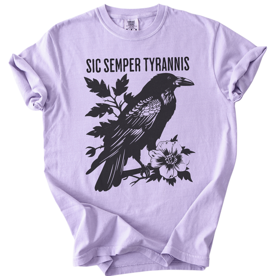 Sic Semper Tyrannis Raven Tee