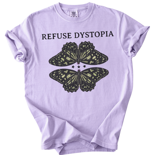 Refuse Dystopia Butterfly Tee