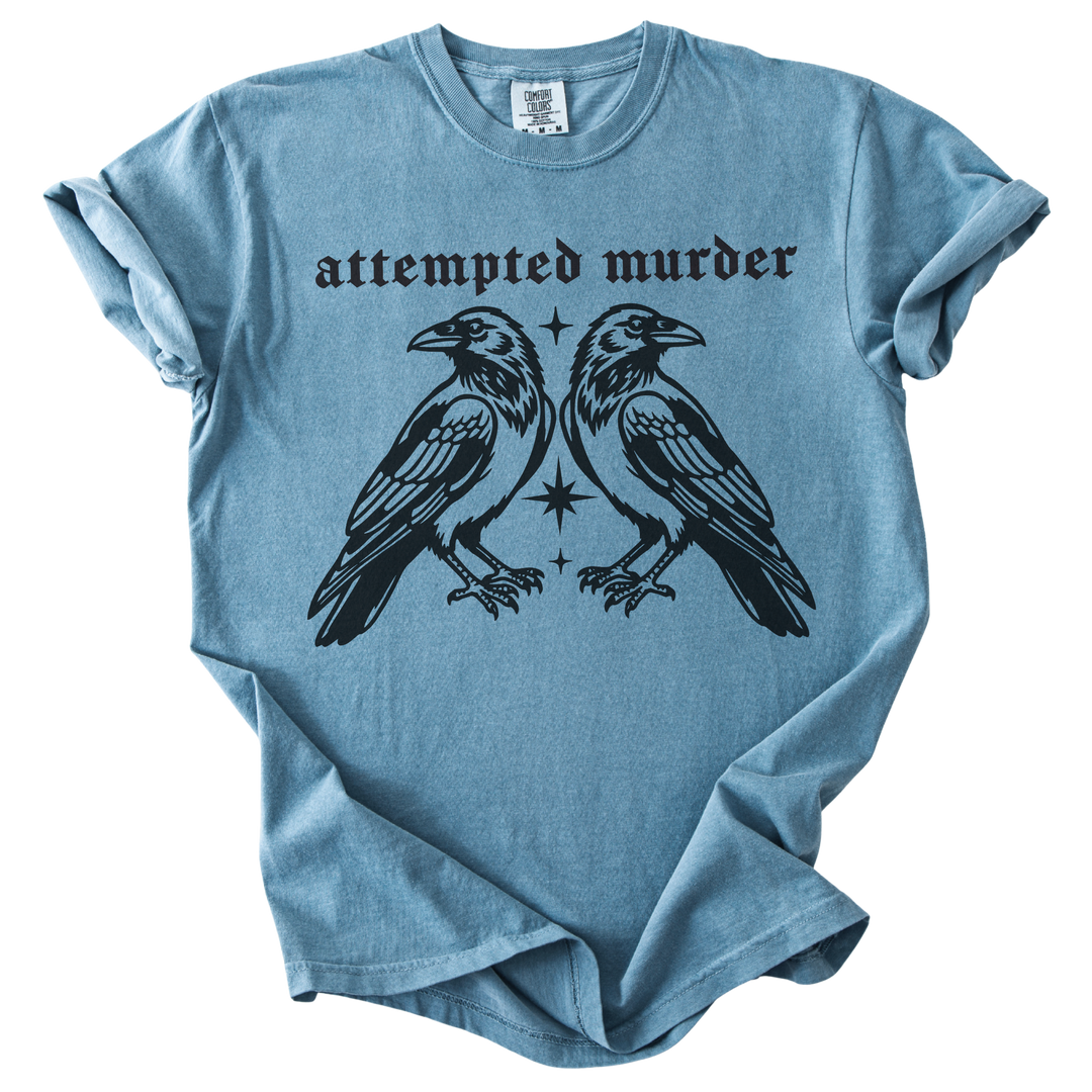Attempted Murder Crows Tee