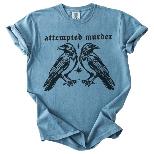 Attempted Murder Crows Tee