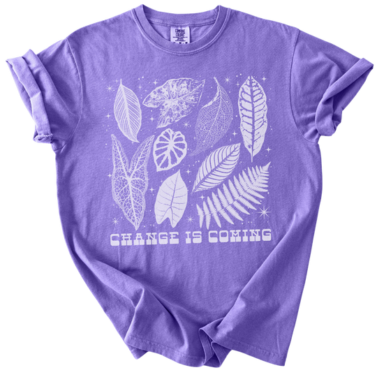 Change is Coming Leaves Tee