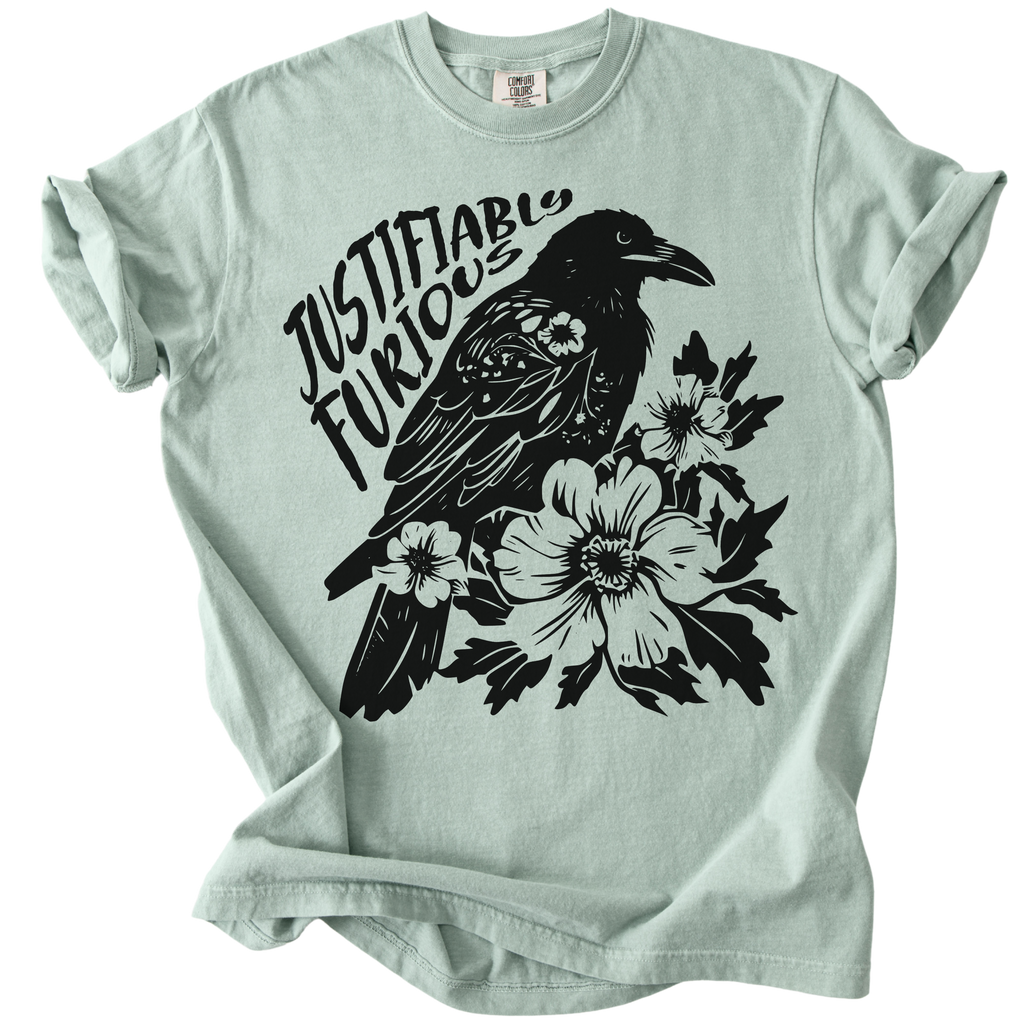Justifiably Furious Crow Tee